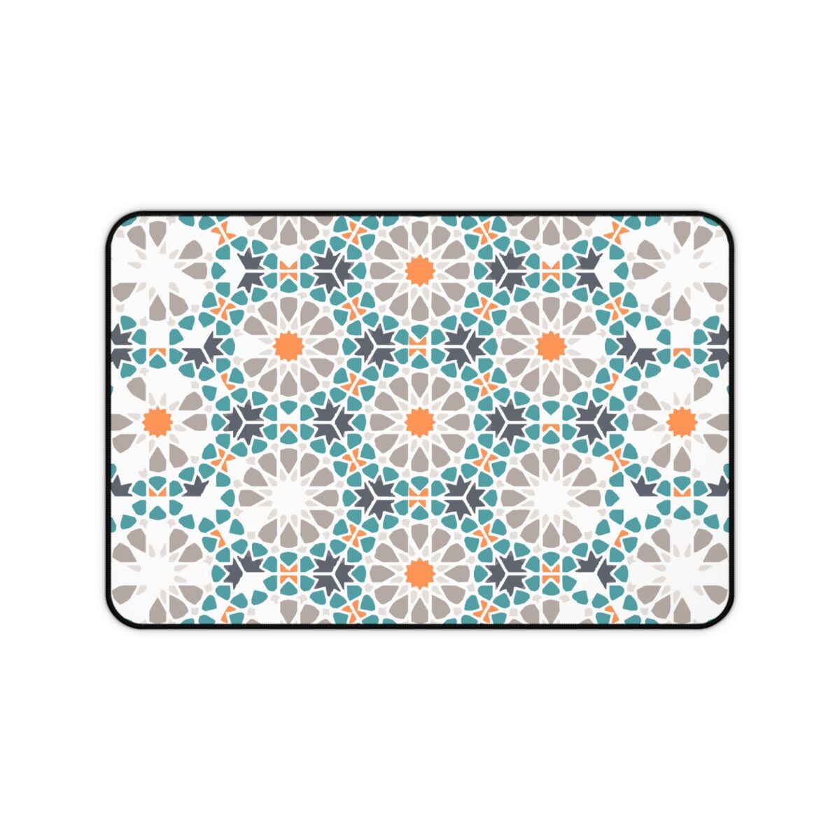 Moroccan Tile Design Desk Mat