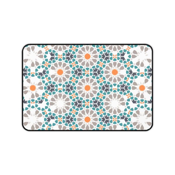 Moroccan Tile Design Desk Mat