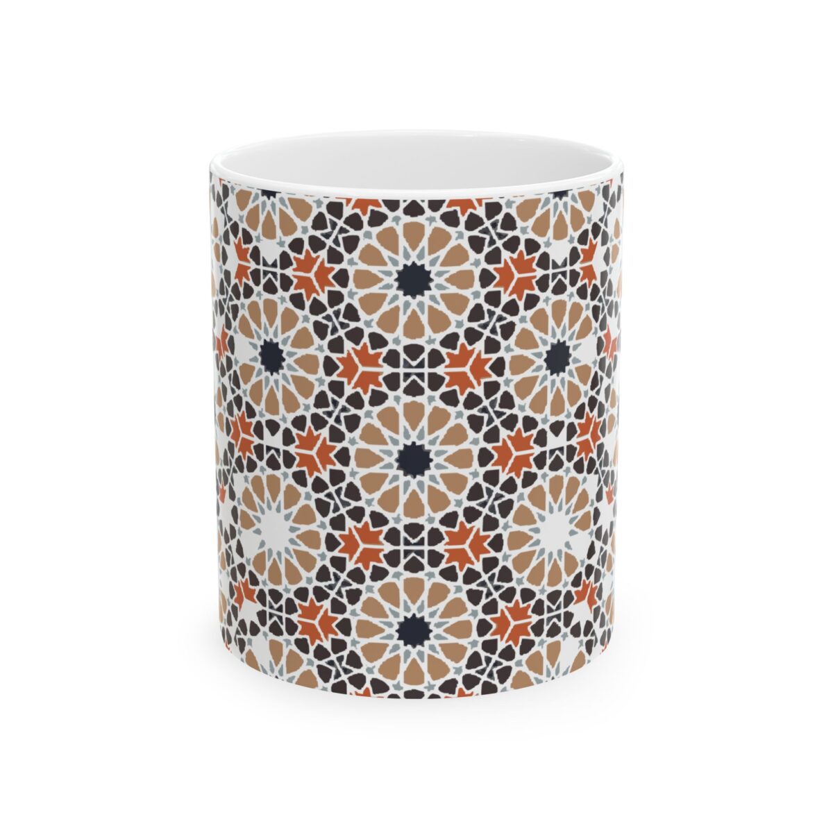 Moroccan Arabesque ceramic mug