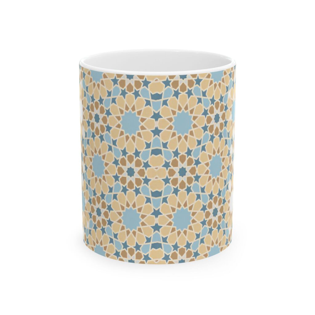 Moroccan Mosaic Pattern Mugs