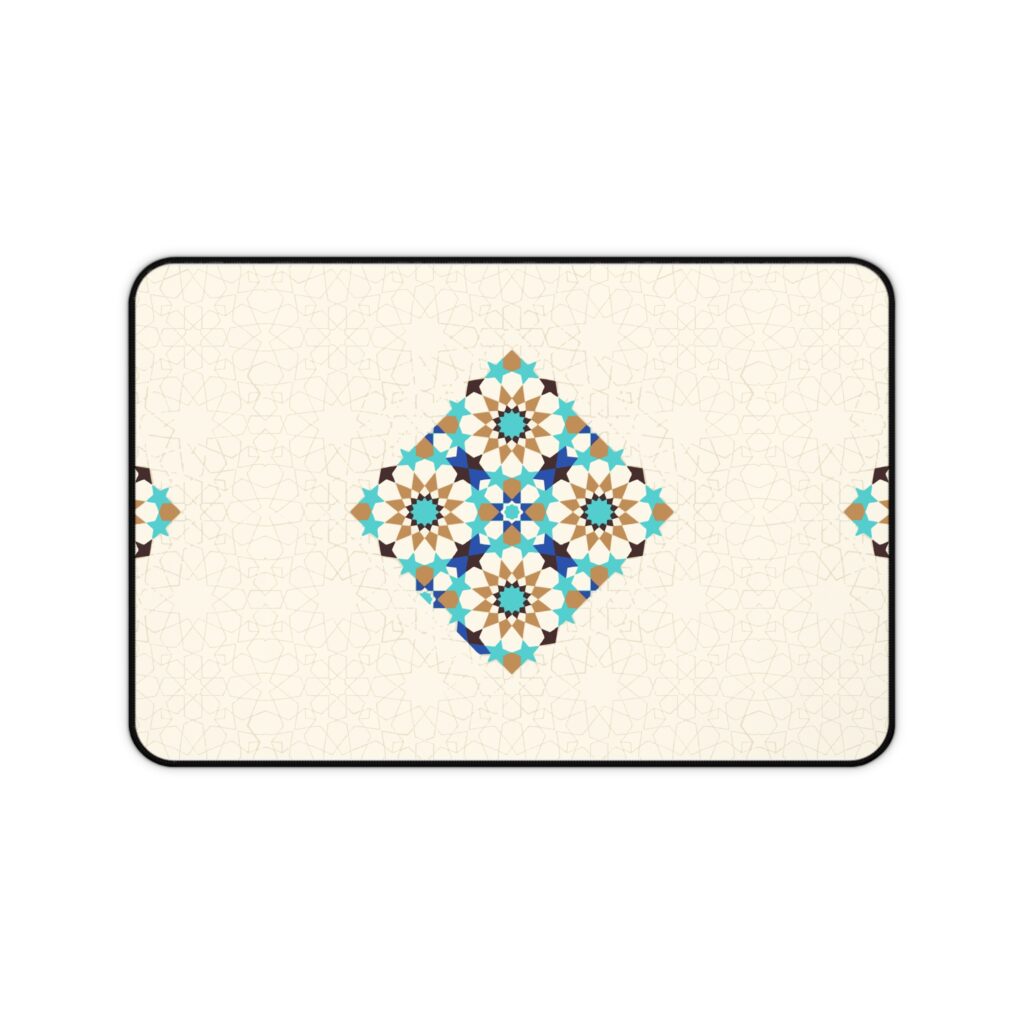 Mosaic Ornament Desk Mat