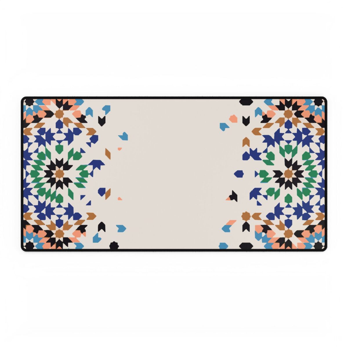 Morocco Disintegration Arabic Style Tiles Desk Mats