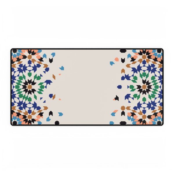 Morocco Disintegration Arabic Style Tiles Desk Mats