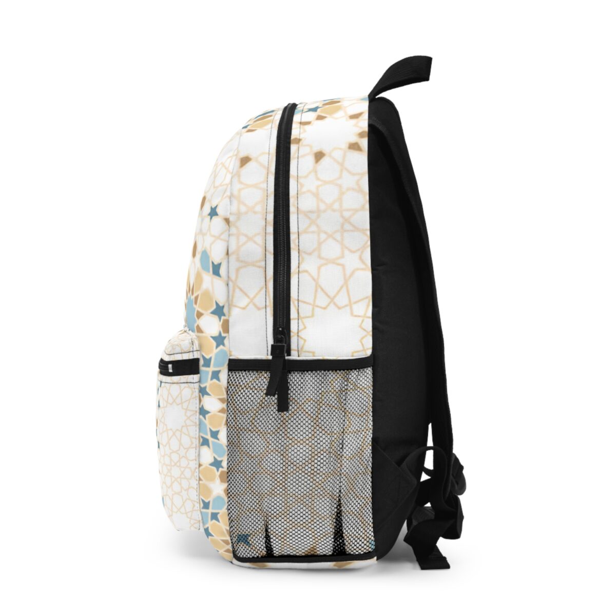 Geometric pattern backpack