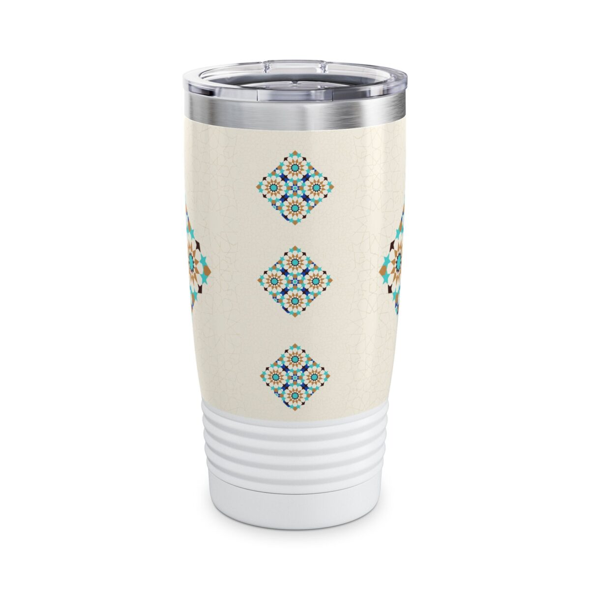 Islamic Mosaic Geometric Ornament Tumbler back