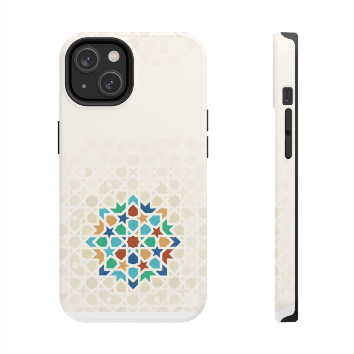 Moroccan Geometric Art Phone Cases