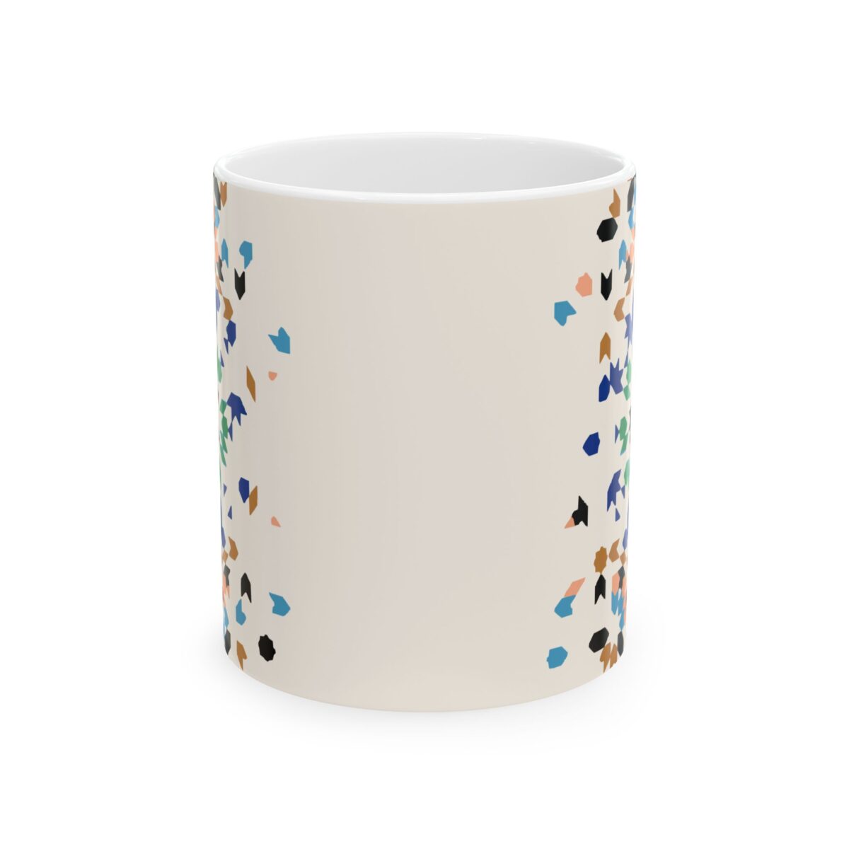 Morocco Disintegration Tiles Ceramic Mugs