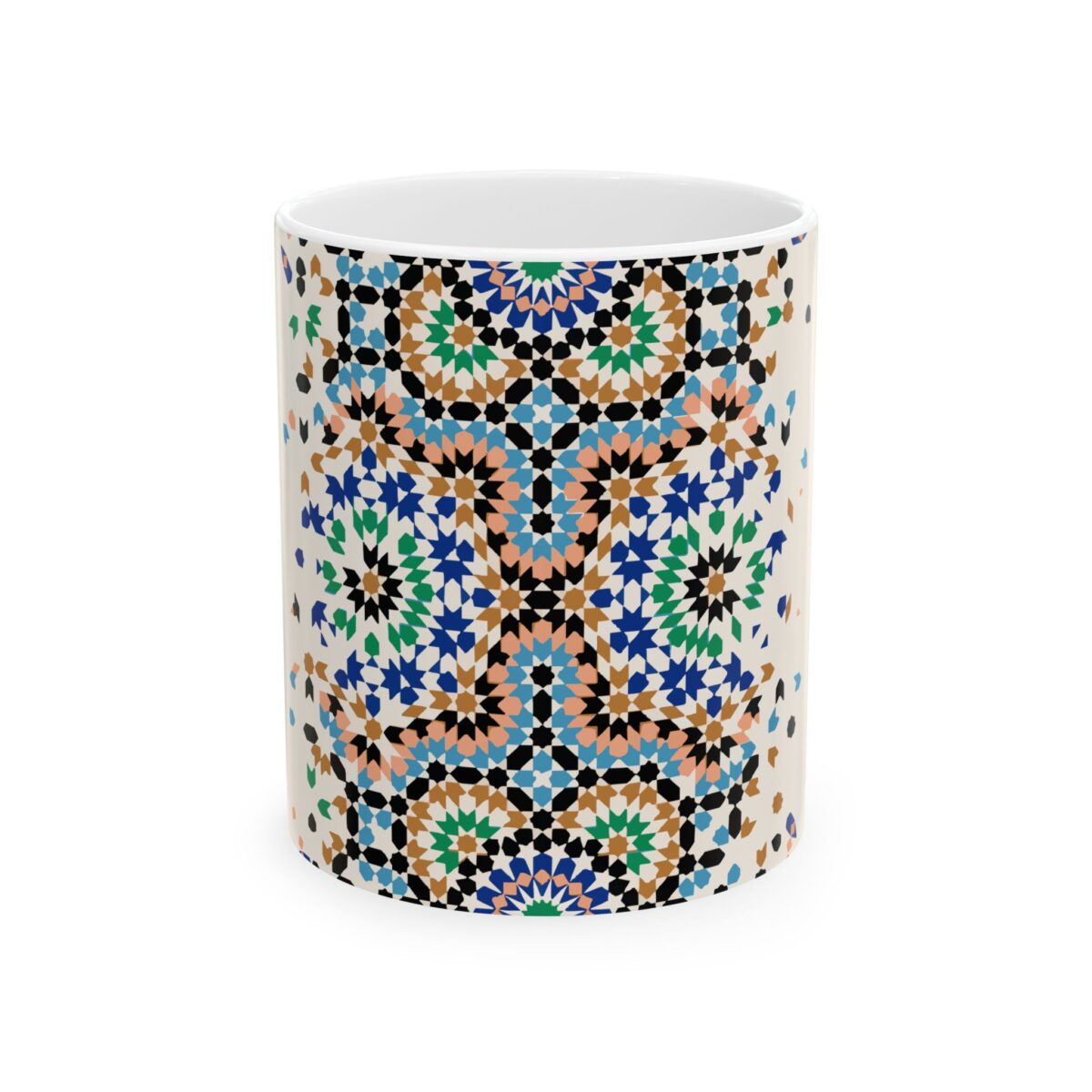 Morocco Disintegration Tiles Mug